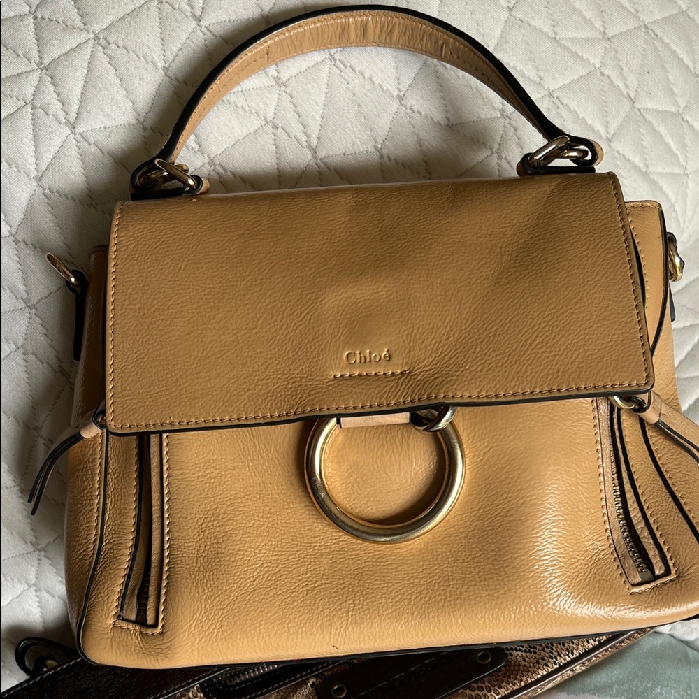Tan Leather Women's Bag Choloe